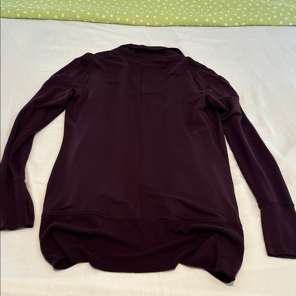 Athleta Cozy Soft Pranayama Wrap Light Cabernet Womens Size Medium‎ - Picture 11 of 12